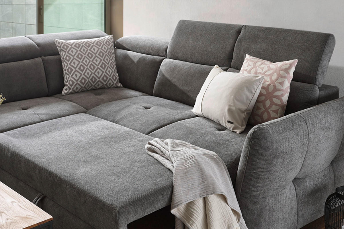 Siva sedežna garnitura