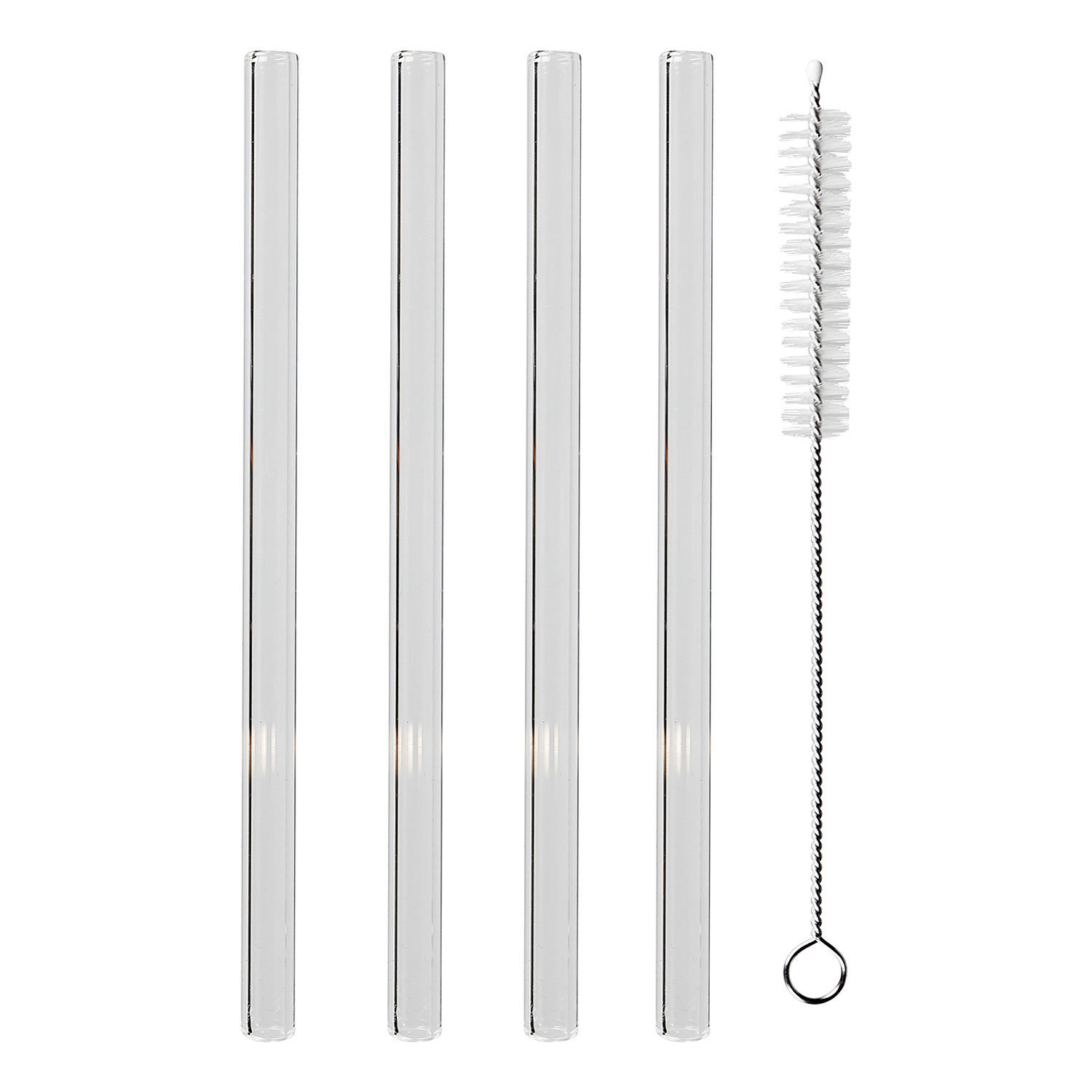 TRINKHALME (30-teilig) Long Drink - Transparent, Glas (0.6/15cm) - Butlers