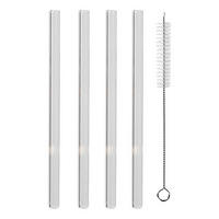 TRINKHALME (30-teilig) Long Drink - Transparent, Glas (0.6/15cm) - Butlers