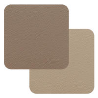 FLEXIMATS Untersetzer, 4er Set, 10x10cm, Taupe/Beige - Multicolor, Textil (10/10cm) - Freeform