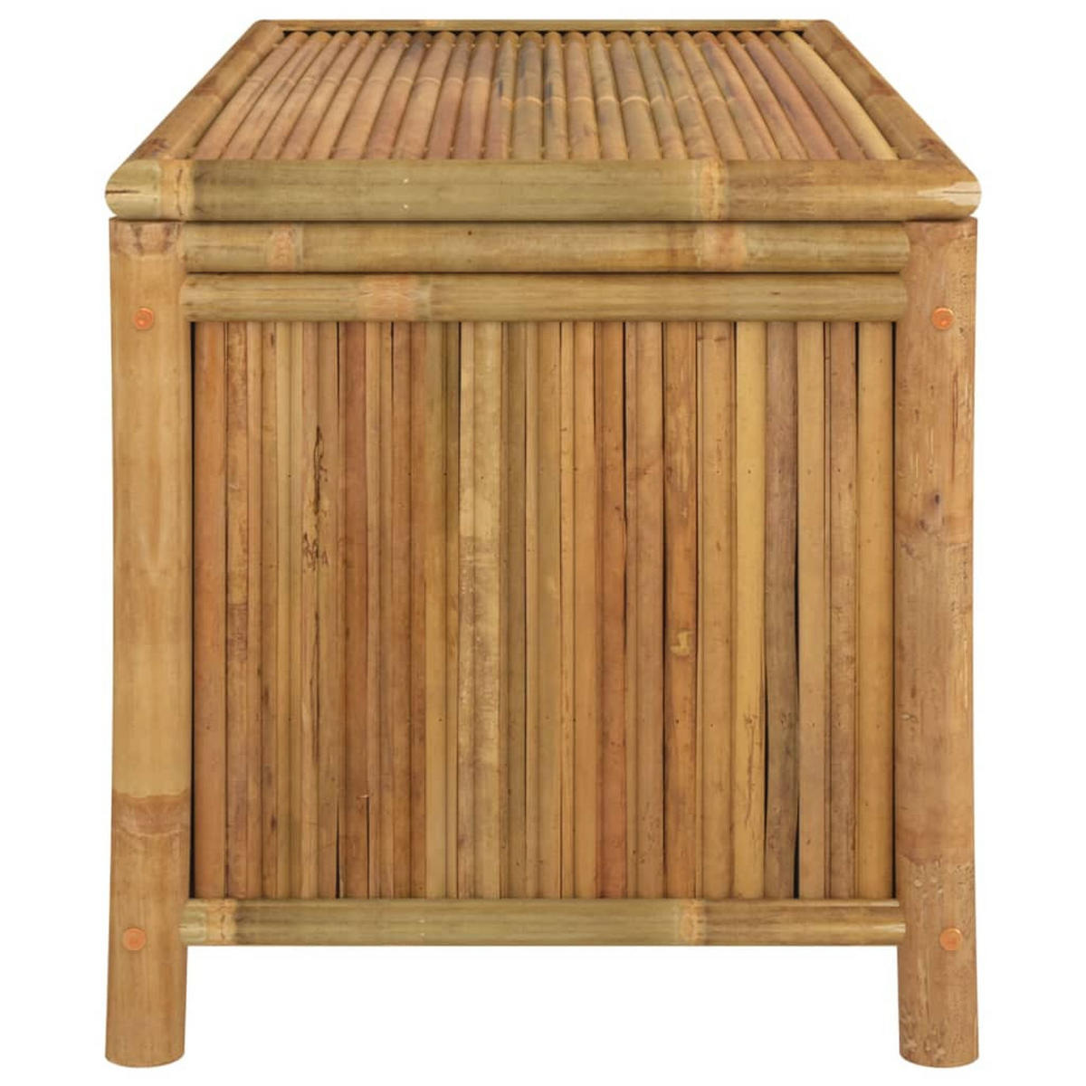 GARTENTRUHE 110x52x55 cm Bambus - Braun, Holz (110/55/52cm) - furnicato