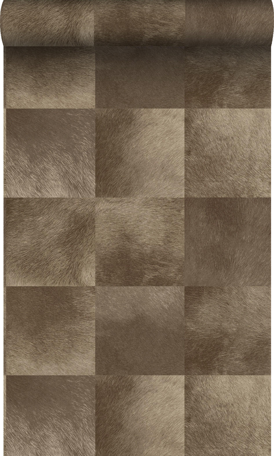 TAPETE Tierhautmuster 53 cm x 10.05 m - Braun, Papier (53/1000cm) - Origin Wallcoverings