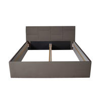 POLSTERBETT Damas Sahara 140 x 200 x 32 cm Mit hochwertiger Matratze H2 (bis 100 kg) und Lattenrost - Sahara, Holz (140/200cm) - Halmon Schlafkomfort Betten 