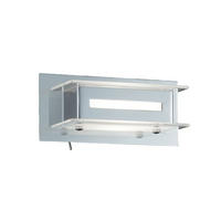 LED WANDLEUCHTE Serie 2220 Weiß - Weiß, Glas (10/8/10cm)