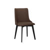 STUHL Monti 5, Holzfarbe: Schwarz - Schwarz/Braun, Holz (48/83/53cm) - MIRJAN24
