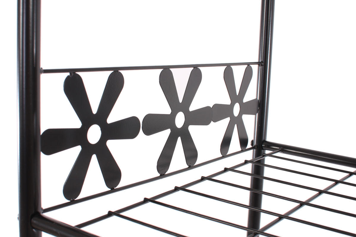 METALL-GARDEROBE OHNE VORHANG Schwarz - Schwarz, Metall (100/172/43cm) - MCW