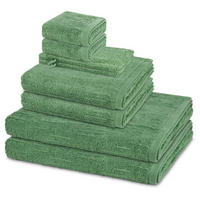 FROTTIERSET Premium 8-teilig - Grün, Textil (50/100cm) - Ross