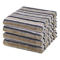 HANDTUCH Lifestyle 4er-Set - Grau, Textil (50/100cm) - Cawoe