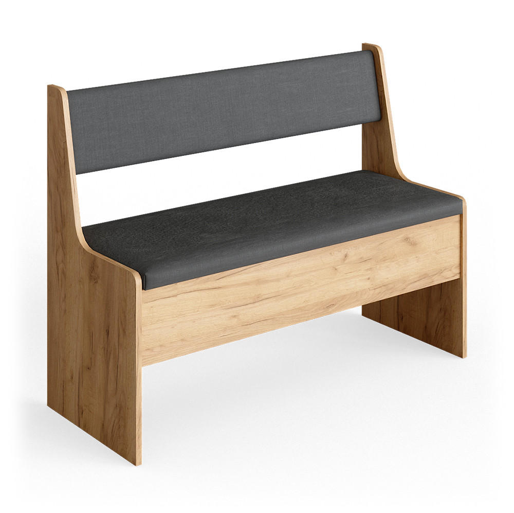 Vicco LAVICE DO JÍDELNY DO ROHU Roman Zlatý mocný dub 106.6 x 41.5 cm