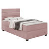 BOXBETT Elen - Schwarz/Rosa, Holz/Holzwerkstoff (120/200cm) - MIRJAN24