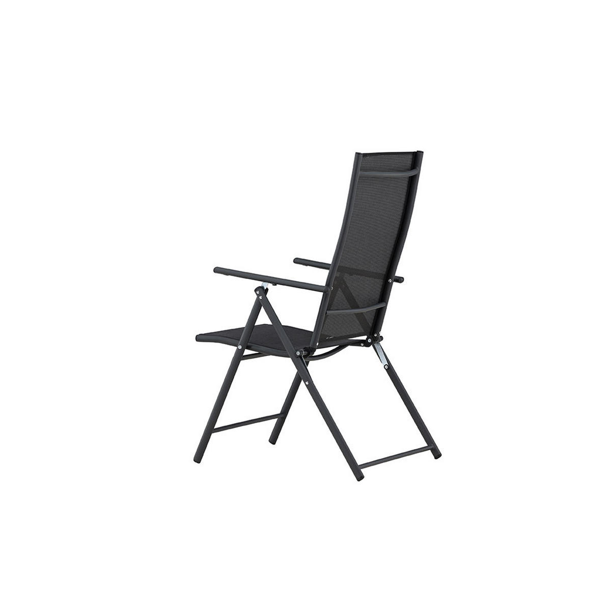 GARTENSTUHL, Levanzo, Stühle Schwarz, Stahl, 56 x 59 x 108 cm - Schwarz, Metall (56/108/59cm) - ebuy24