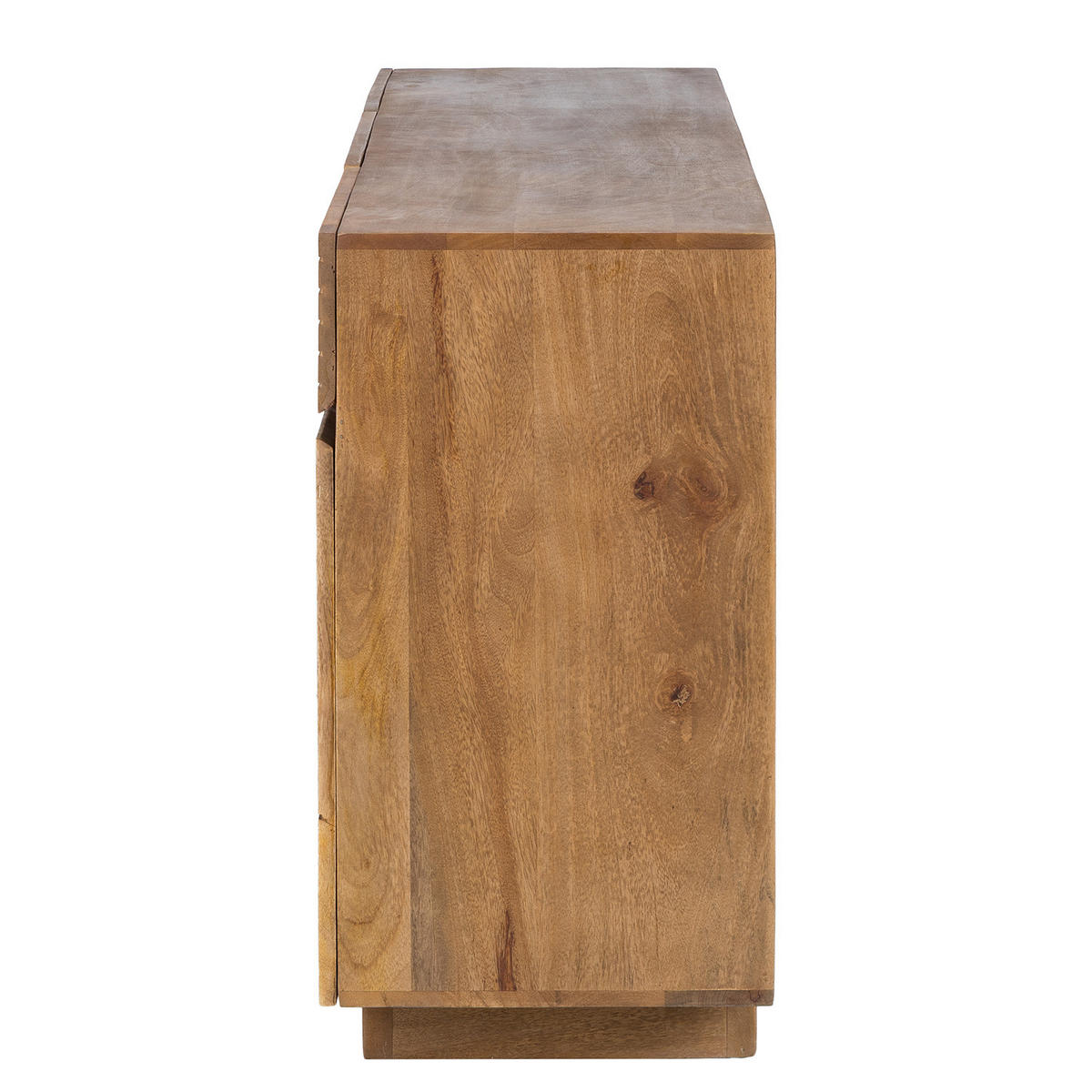 MASSIVES SIDEBOARD mit 3 Türen - Mango - Naturfarben, Holz (170/77/40cm) - home24