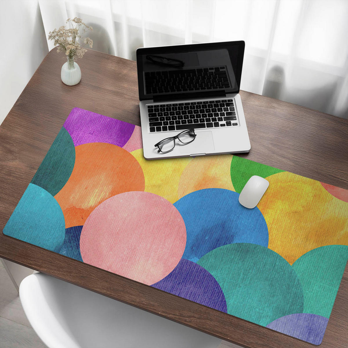 SCHREIBTISCHUNTERLAGE 120x60 cm Bunt - Multicolor, Kunststoff (1.6/120/60cm) - Wallfluent