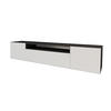 LOWBOARD NOA-2-W 200x40x41 cm - Schwarz - Schwarz/Weiß, Holzwerkstoff (200/40/41cm) - ALTDECOR
