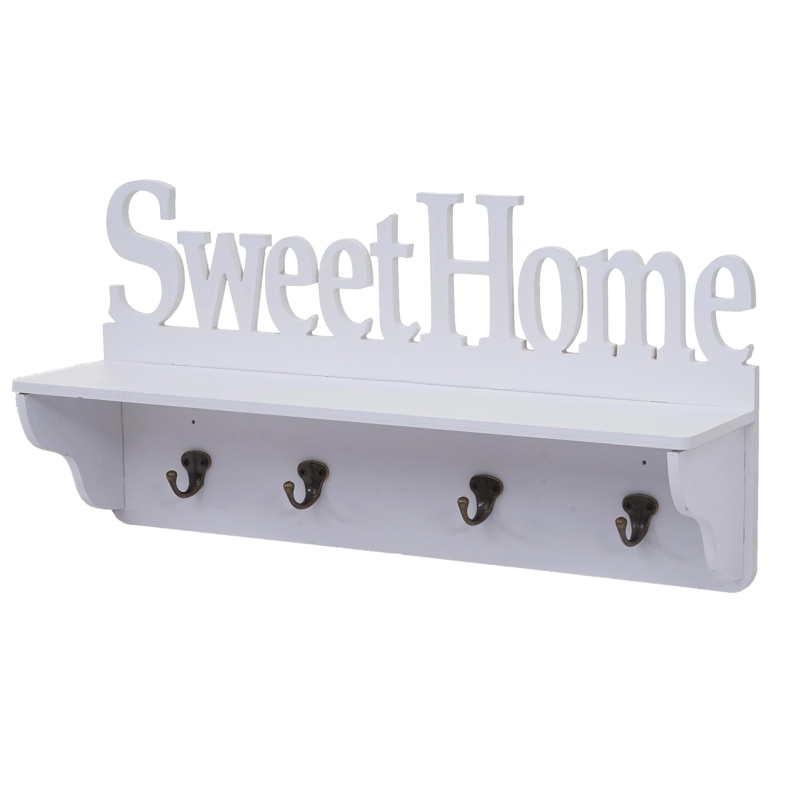 VÄGGGARDEROB SWEET HOME 4 KROKAR Renvit 30/60/13 cm