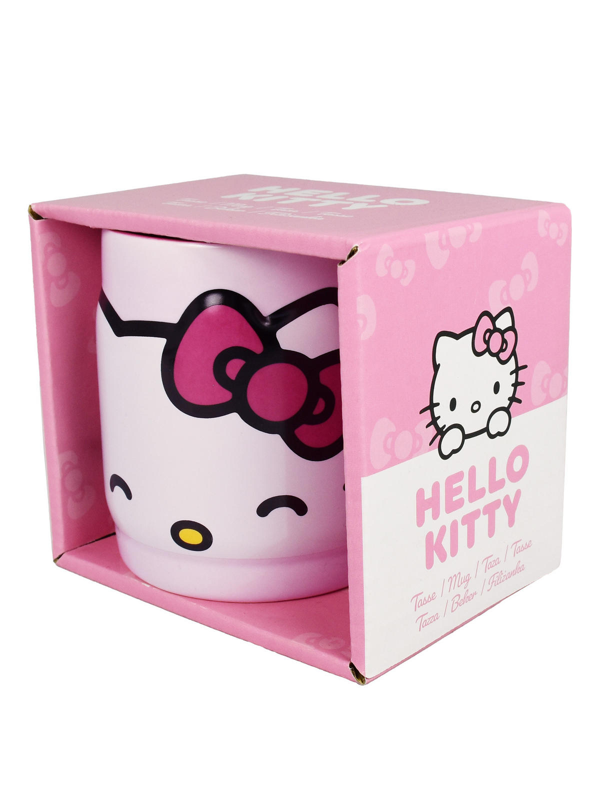 KAFFEEBECHER Hello Kitty 3D Rosa 320 ml - Multicolor, Keramik (0.32L) - Hello Kitty