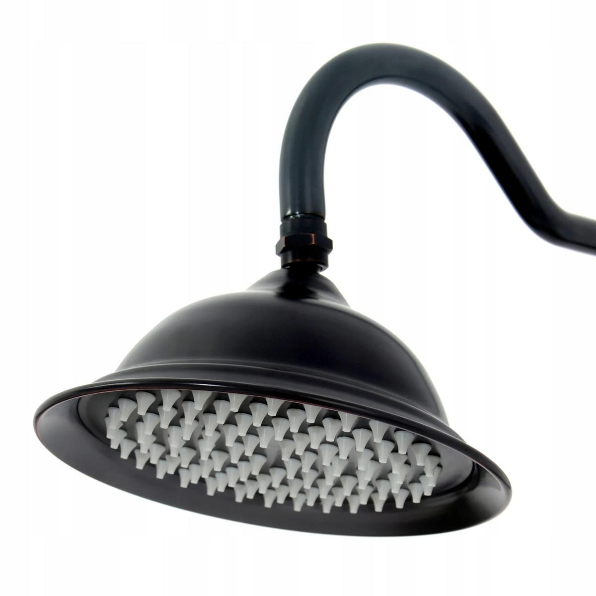 DUSCHSET Rea Vintage Black - Schwarz, Metall (20.5/137/46.5cm) - REA