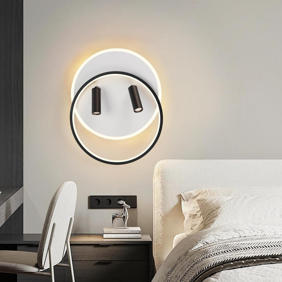 STRAHLER Uryxelk 42/13/50 cm - Weiß, Metall (50/42/13cm) - ZMH