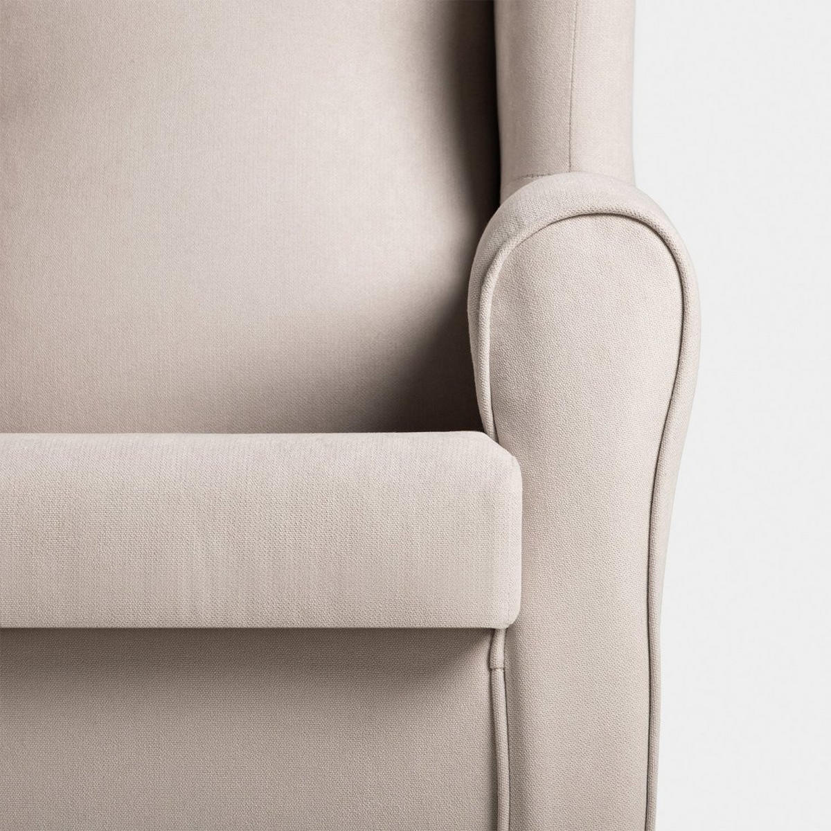 STILLSTUHL Lily Beige 76 cm x 98 cm - Beige, Textil (76/98/83cm) - Klast Home