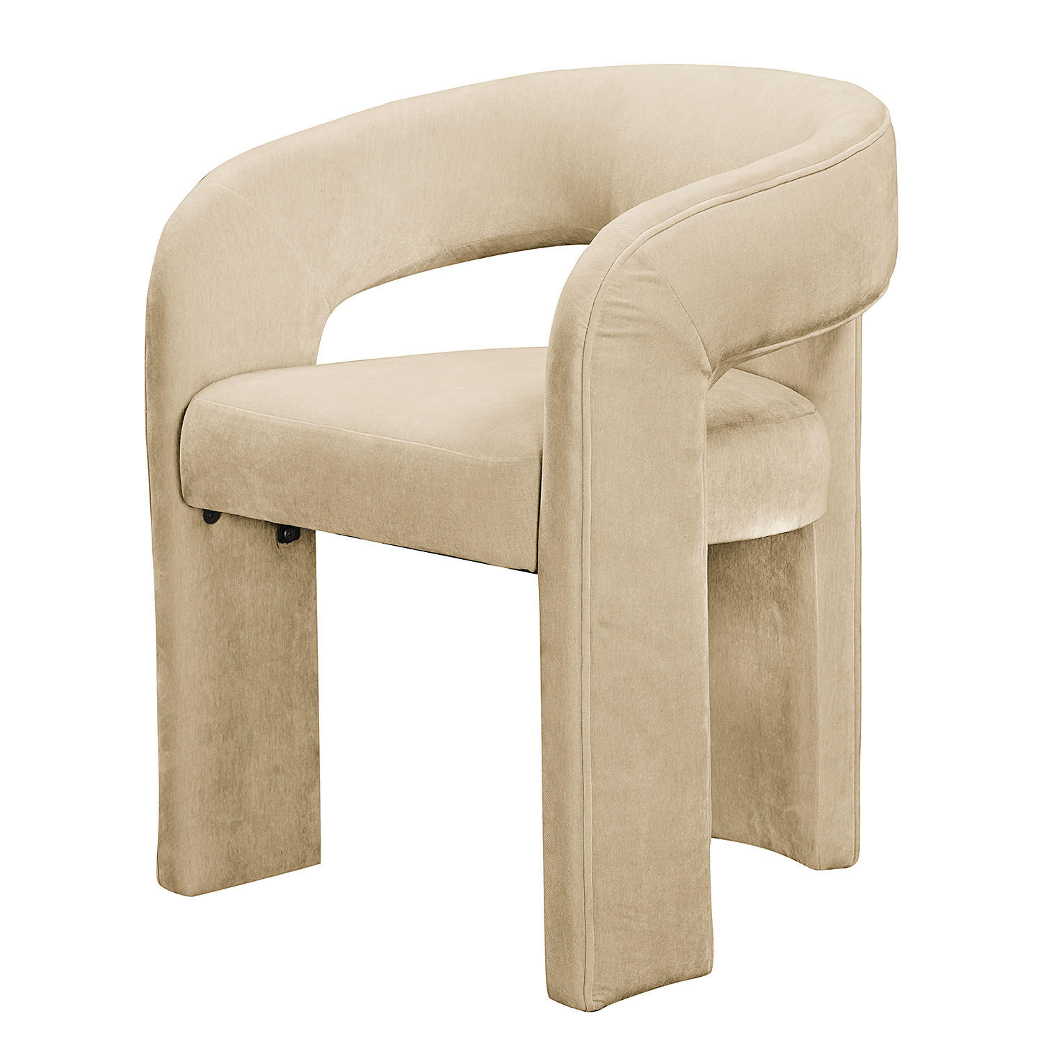 ARMLEHNENSTUHL - Beige, Textil (64/75/60cm) - home24