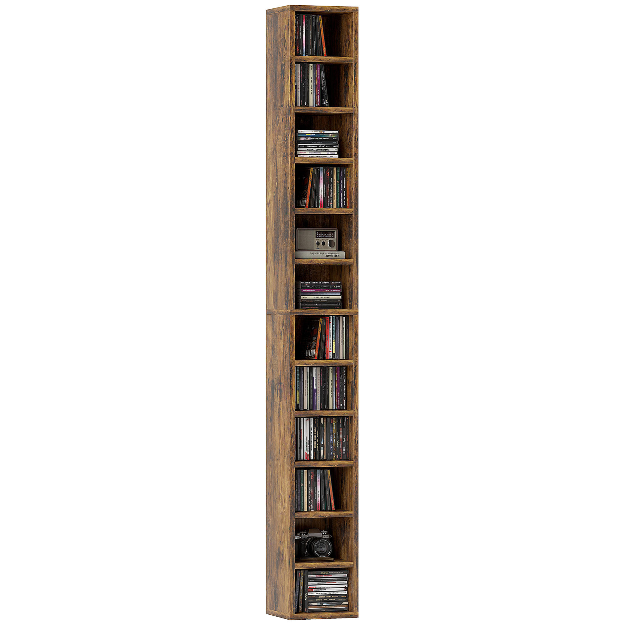 Pangivo Cd-Regal Braun 20x175x21 cm