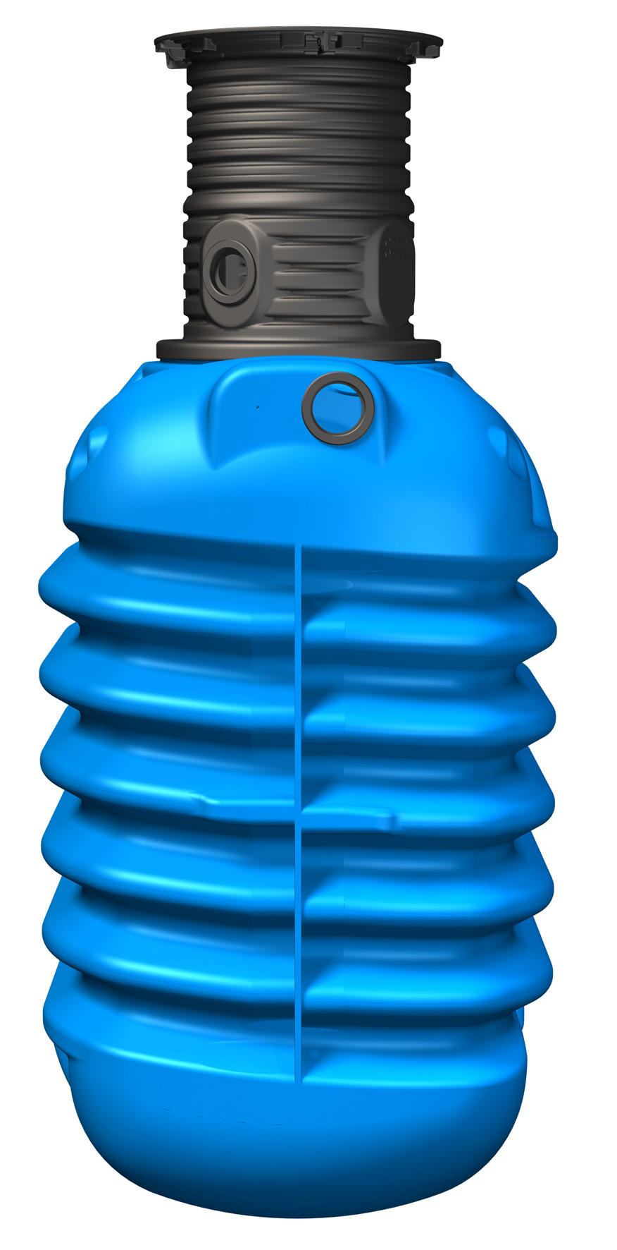 4rain Erdtank-Paket Blau 147x201x119 cm