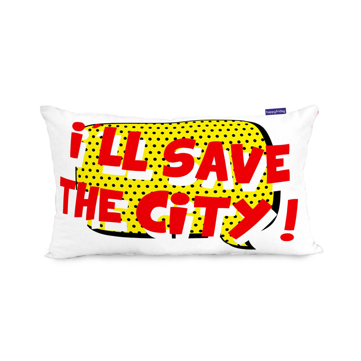 KISSENBEZUG bat 50x30 cm mehrfarbig - Multicolor, Textil (50/30cm) - Happy Friday