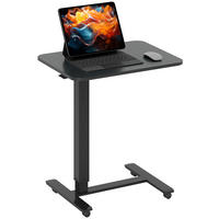 BÜROTISCH Schwarz 1 Stück - Schwarz, Holzwerkstoff (48/110/65cm) - GiPP