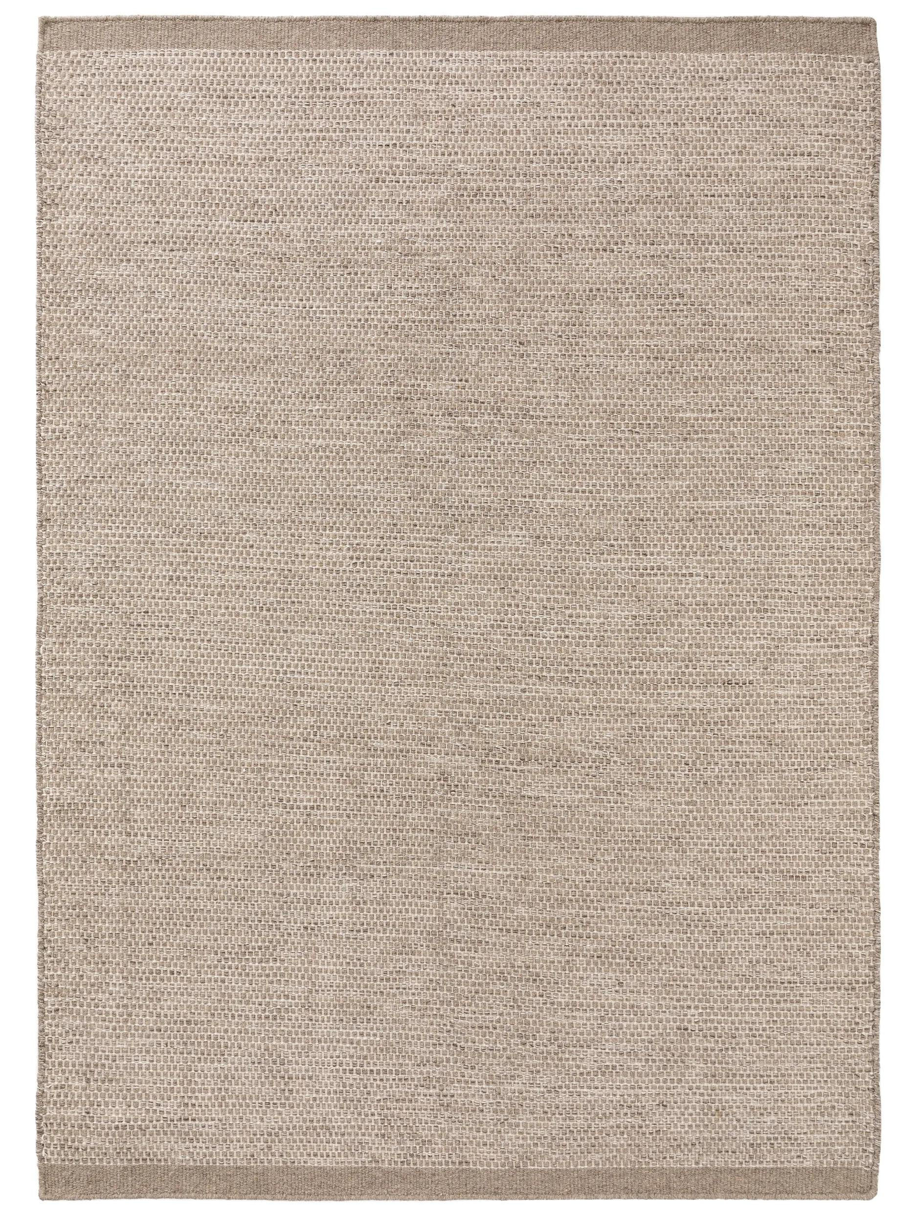WOLLTEPPICH Rocco Taupe 200x300 cm - Taupe, Naturmaterialien/Textil (200/300cm) - benuta Pure