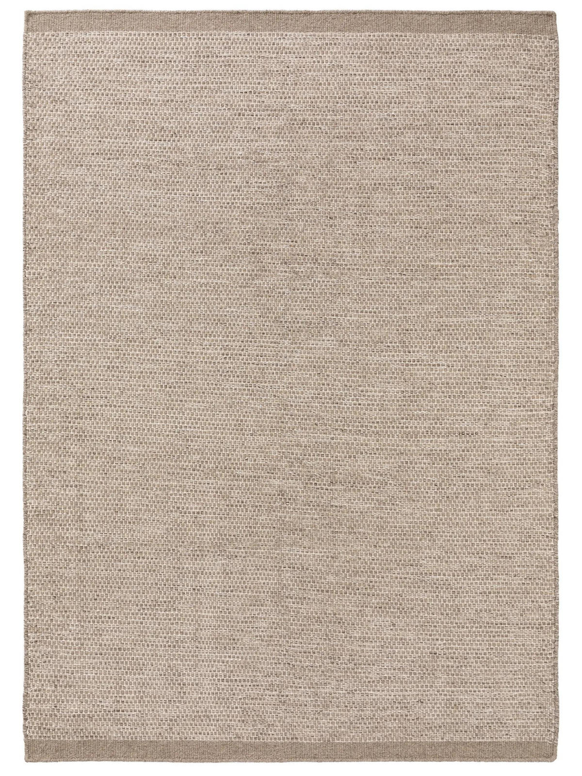 WOLLTEPPICH Rocco Taupe 200x300 cm - Taupe, Naturmaterialien/Textil (200/300cm) - benuta Pure