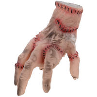 HALLOWEEN-DEKORATION Rot 15.0/18.0/21.0cm - Rot, Kunststoff (18/21/15cm)