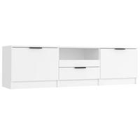 TV-SCHRANK Weiß 140x35x40 cm Holzwerkstoff - Weiß, Holzwerkstoff (140/40/35cm) - furnicato