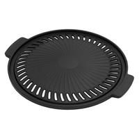 GRILLPLATTE - Schwarz, Metall (36/32cm) - BBQ Boss