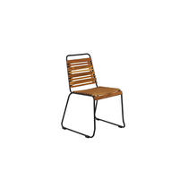 GARTENSTUHL 2er Set Akazie Dekor - Akaziefarben, Metall (57/86/59cm) - ebuy24