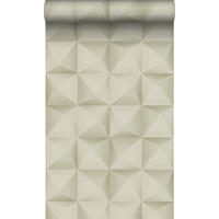TAPETE 3D Muster 50 x 900 cm - Beige, Papier (50/900cm) - Origin Wallcoverings