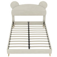 POLSTERBETT PANG-8K4N2M 140/200 cm Beige - Beige, Metall - PANGIVO