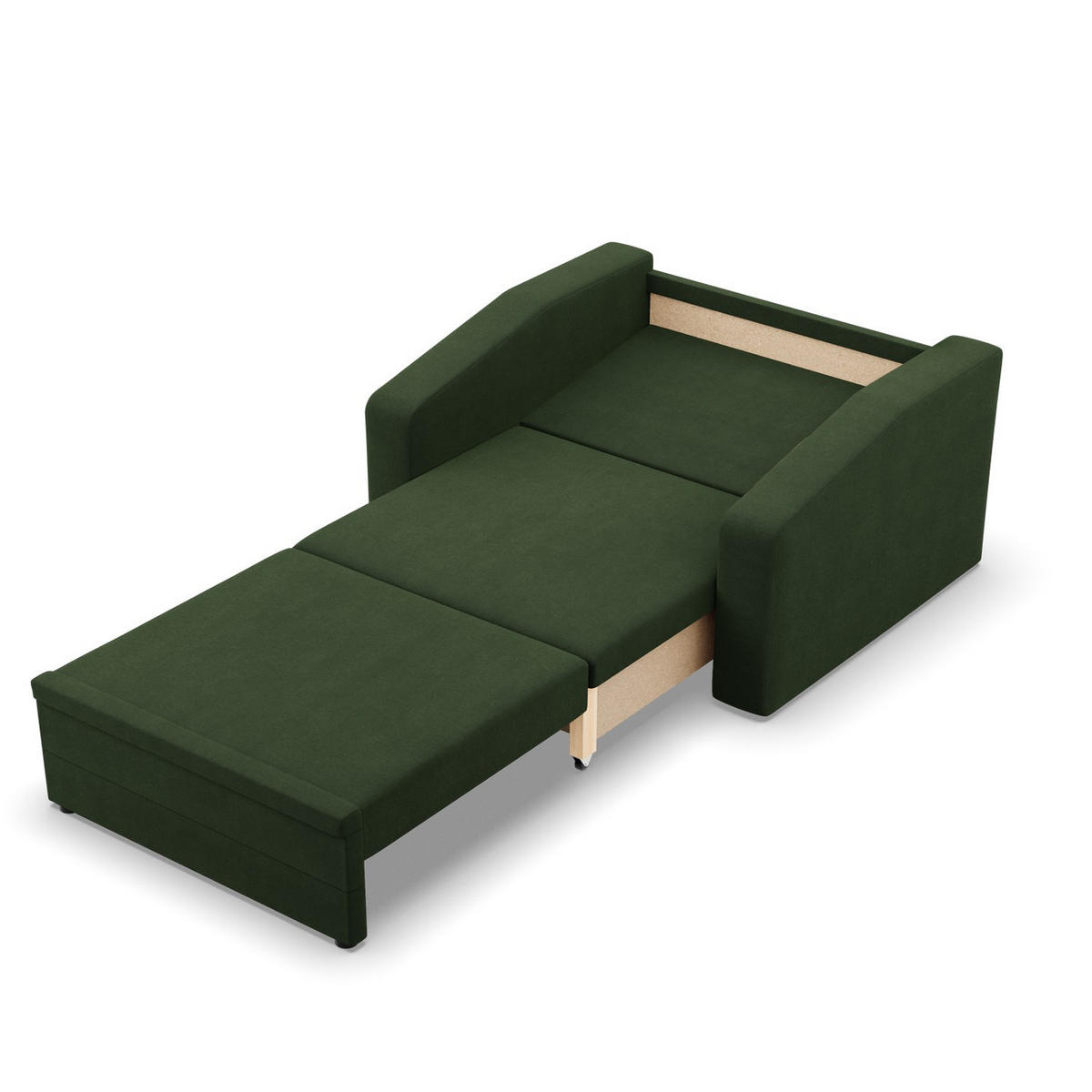 LOUNGESESSEL ORBIT, 90 CM, Dunkelgrün - Dunkelgrün, Textil (118/80/87cm)