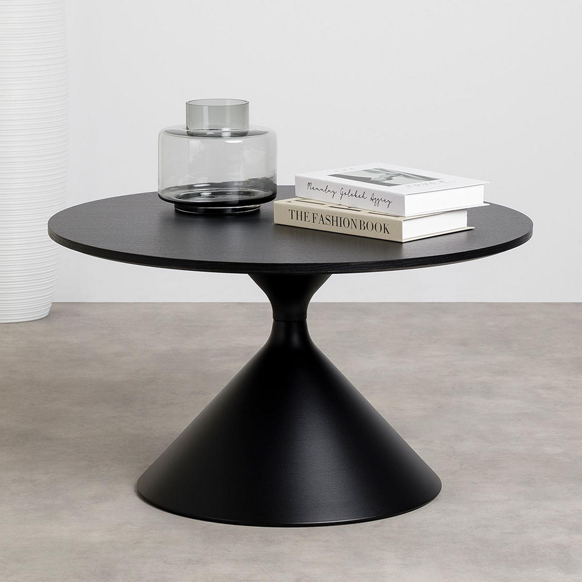 COUCHTISCH ISOMA schwarz - Schwarz, Holzwerkstoff (70/70/40cm) - IDIMEX