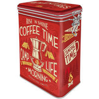 AROMADOSE Outdoor & Activities Camp Coffee Time - Multicolor, Metall (11/17.5/7.5cm) - Nostalgic-Art