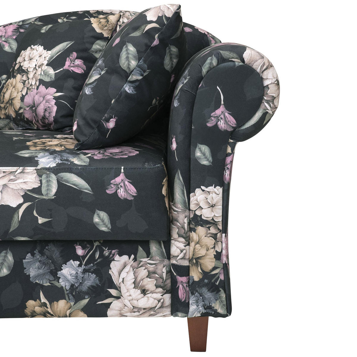 RECAMIERE Armlehne rechts Katrinka Flachgewebe anthrazit - Anthrazit, Kunststoff (188/84/92cm) - 58aufmkessel