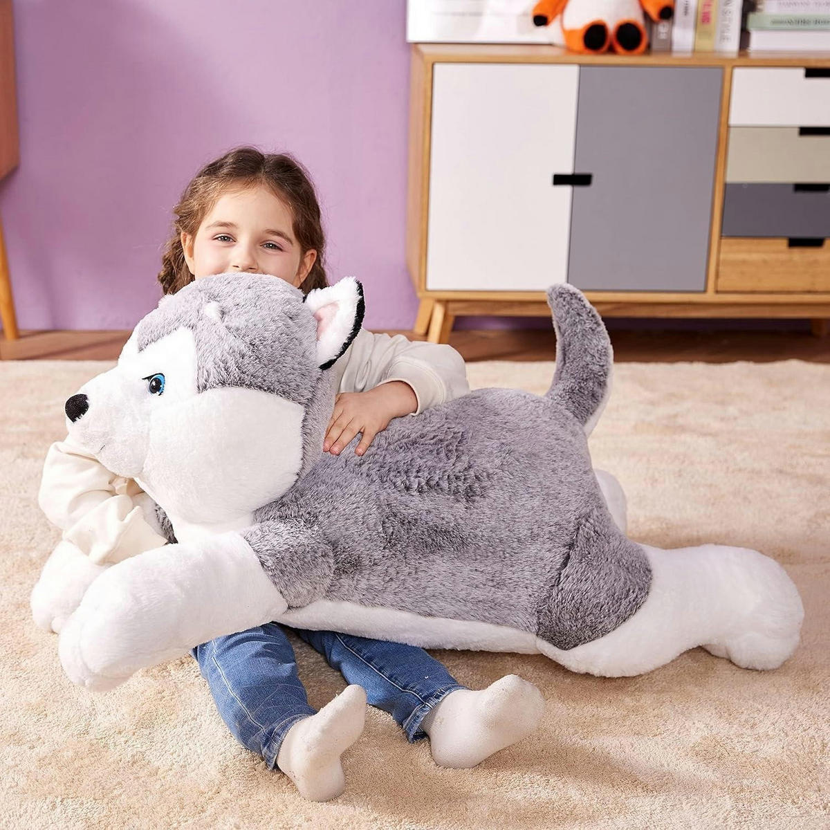 STOFFTIER Husky 78 cm - Multicolor, Textil (33/78cm)