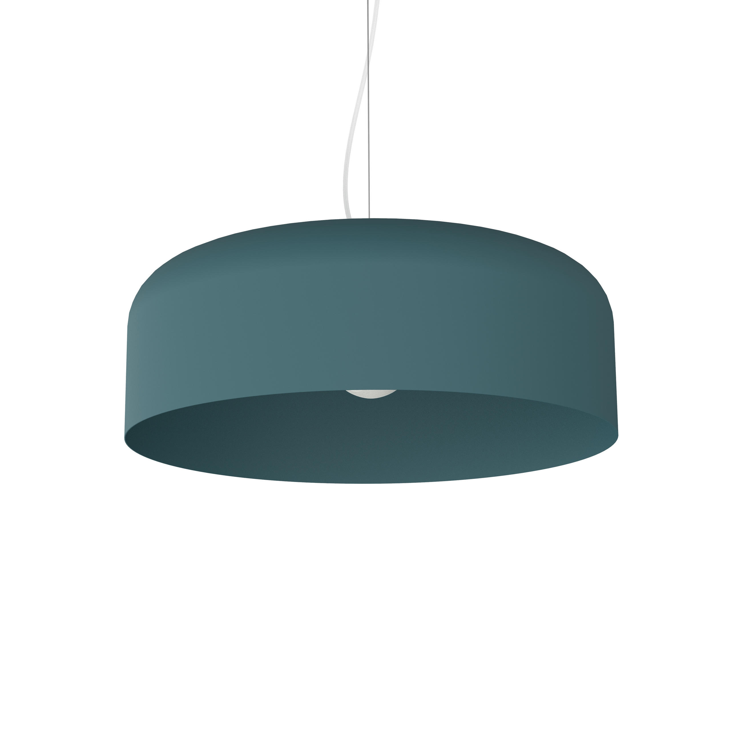 HÄNGELEUCHTE Tuzzi - Blau, Metall (50/50/12cm) - Lumicom