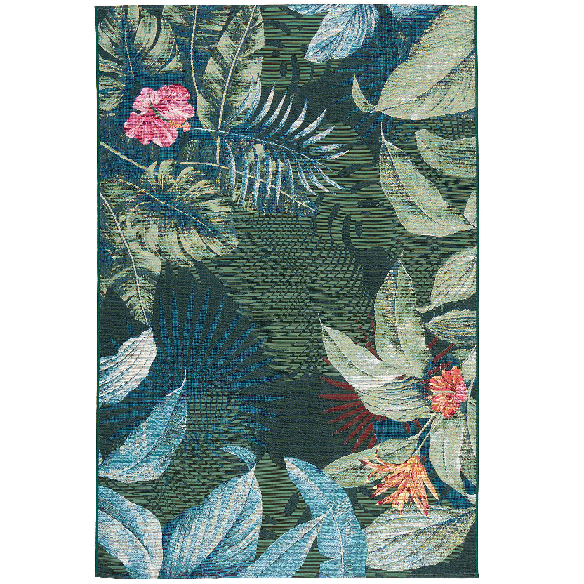 IN- & OUTDOOR TEPPICH MALIBU - Blau, Textil (160/235cm) - Pergamon
