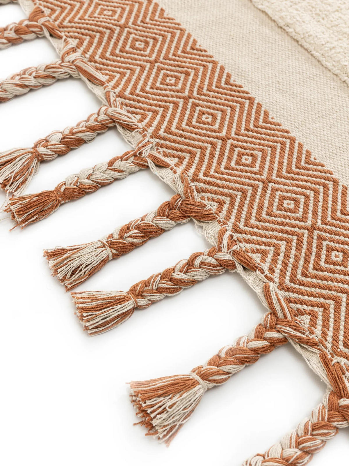 BAUMWOLLTEPPICH Gibson Orange 120x170 cm - Orange, Textil (120/170cm) - benuta Pop