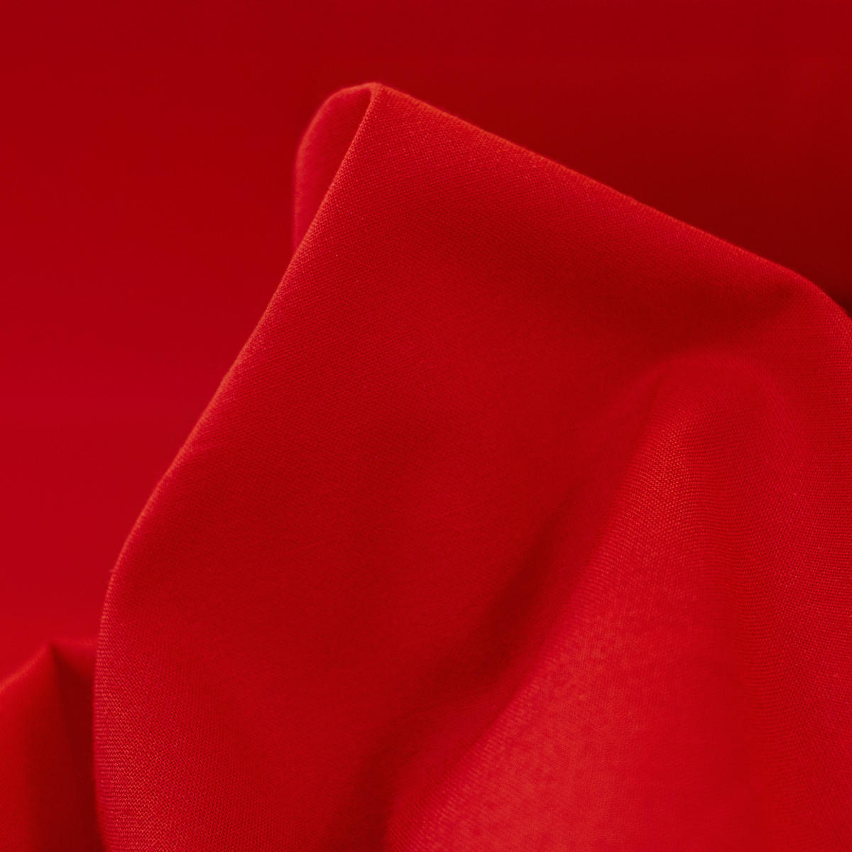 BAUMWOLLSTOFF Rot 160 cm breit, 145 g/m², uni rot, kräftige Canvas-Qualität für Polster, Deko & Projekte - Rot, Textil (160/100cm) - Dreamroots