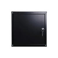 SCHLIESSFACHWÜRFEL Cubic XL HxBxT 45x45x45 cm Schwarz - Schwarz, Metall (45/45/45cm) - PROREGAL