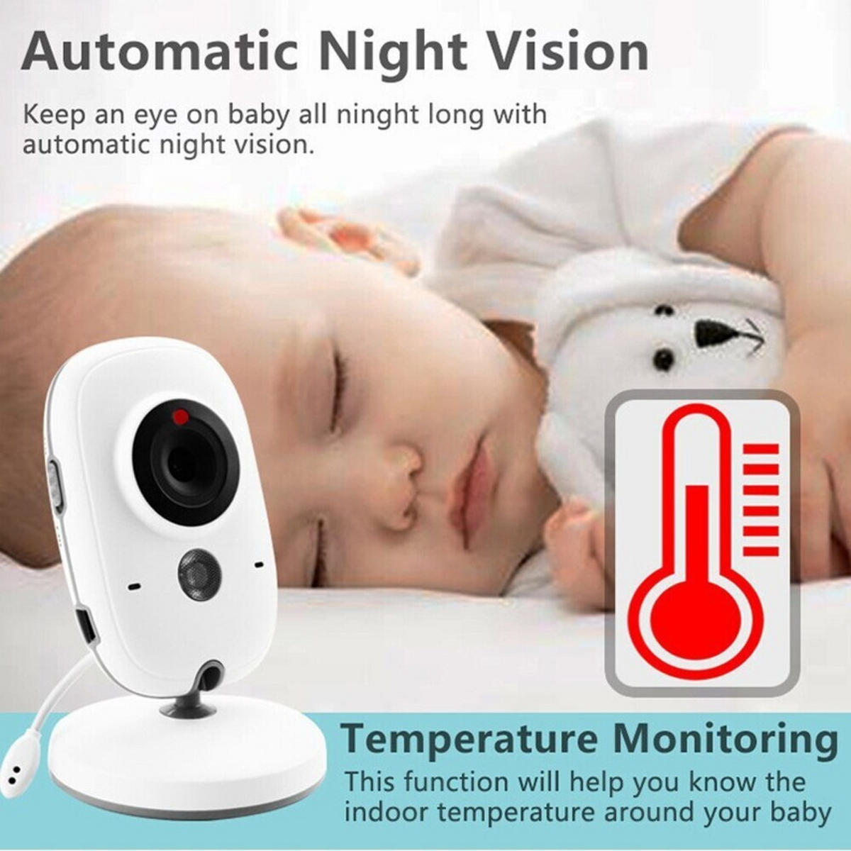 BABYPHONE, EU-Stecker, Weiß - Weiß, Kunststoff - Authentics