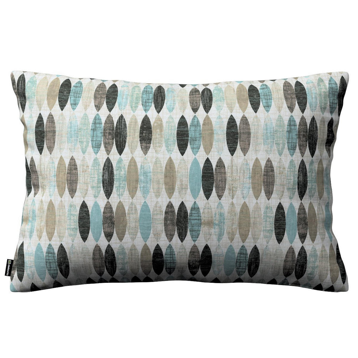 KISSENHÜLLE Modern blau, 60x40cm - Blau, Textil (60/40cm) - Dekoria