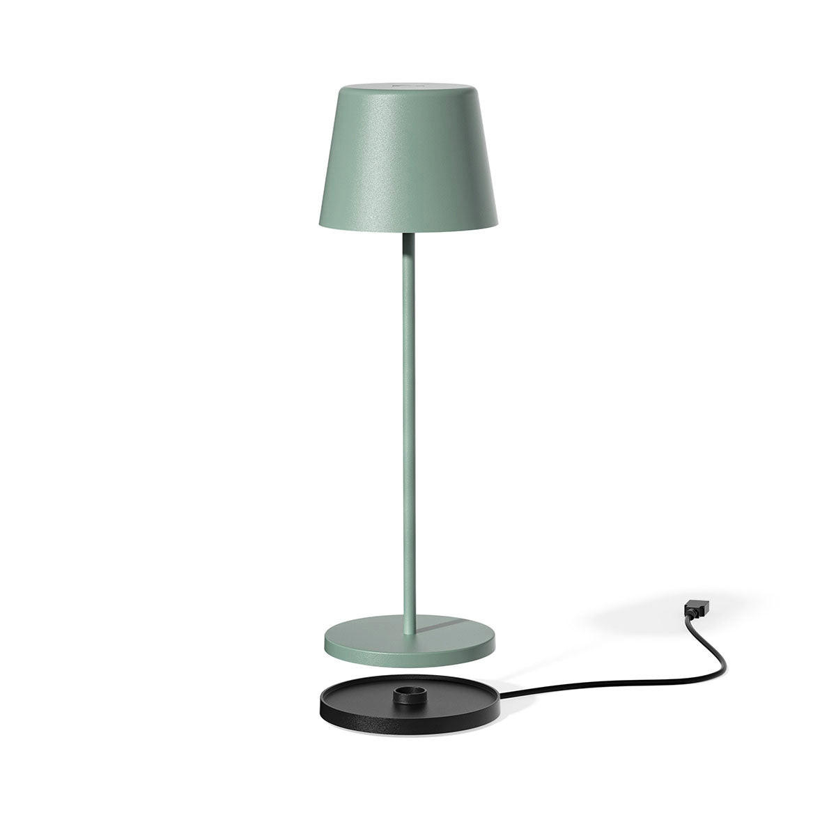 TOUCH-TISCHLAMPE KELLY grün - Grün, Metall (10/10/38cm) - Lumisky