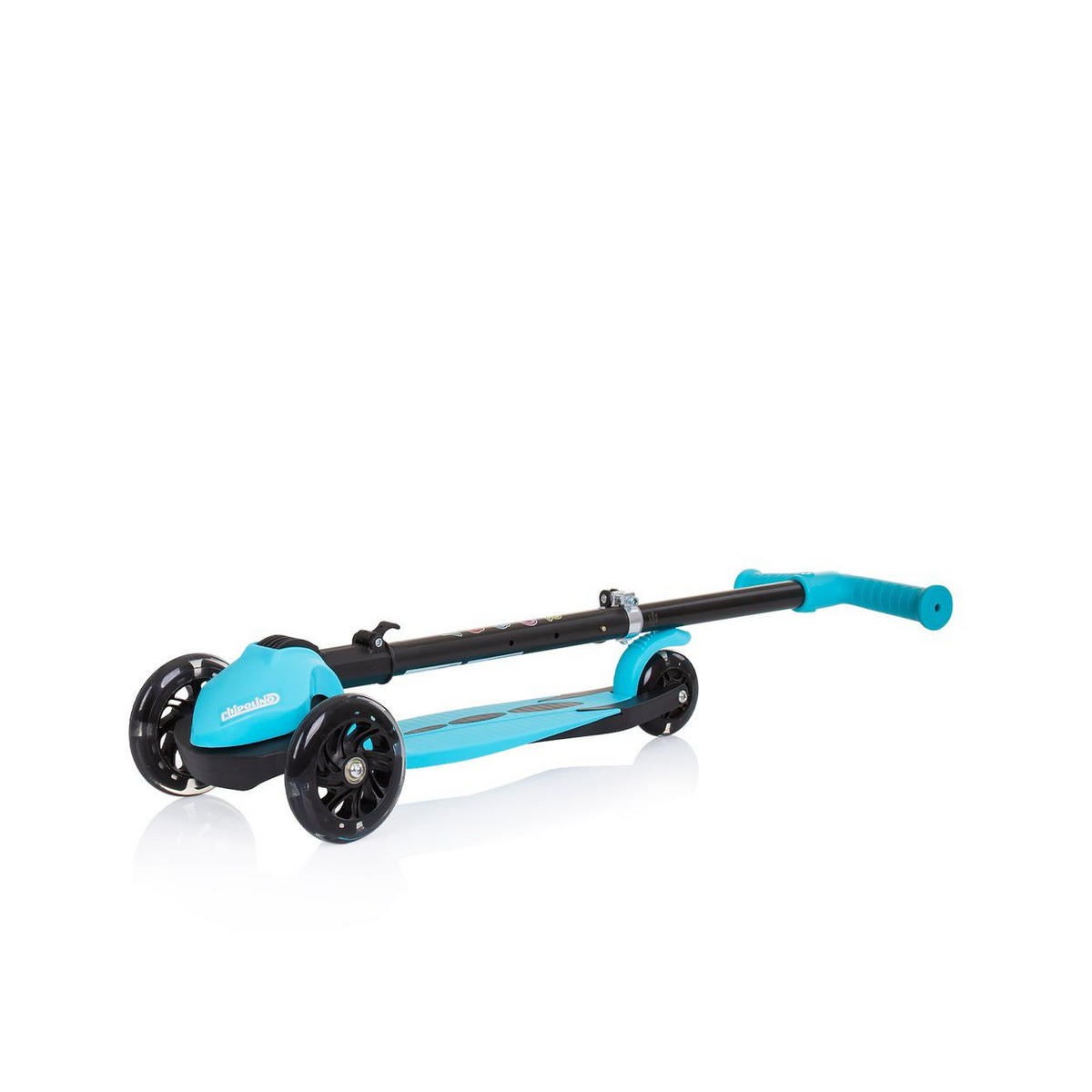 KINDERROLLER Robby blau Lenker höhenverstellbar klappbar Bremse - Blau, Metall (60/30/70cm) - Chipolino